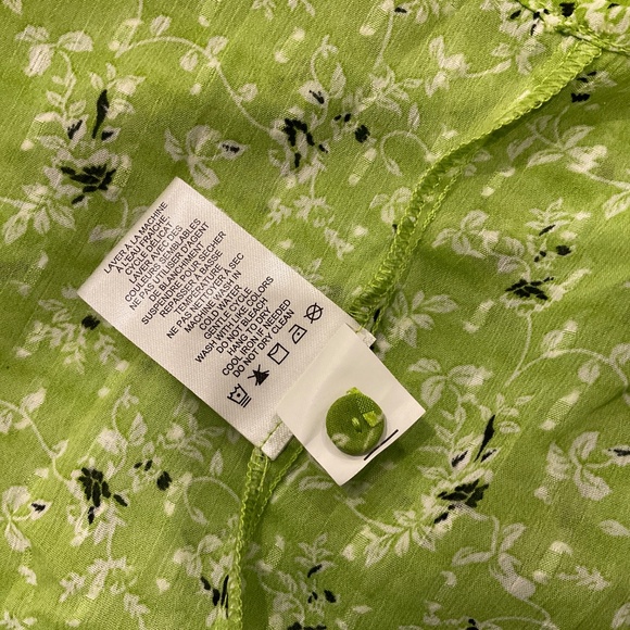 RACHEL  ZOE Sleeveless Top Green Size Large - Picture 7 of 10